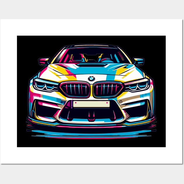 BMW M5 Wall Art by Vehicles-Art